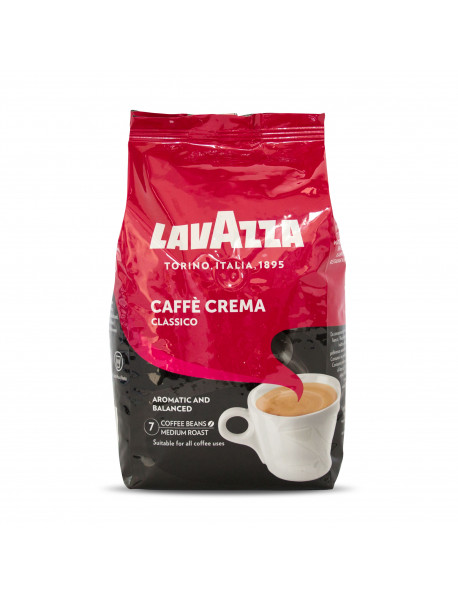 Lavazza Caffe Crema zrnková káva 1Kg