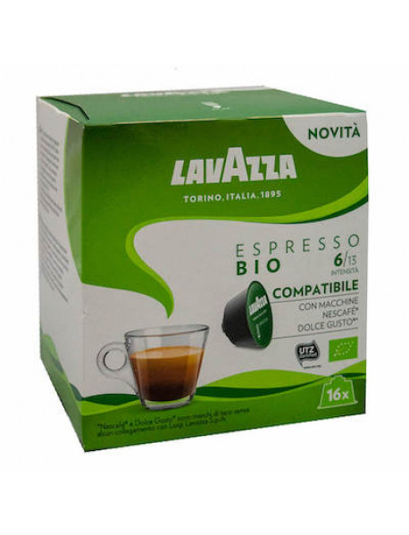Lavazza Espresso BIO kávové kapsule pre Dolce Gusta 16 ks
