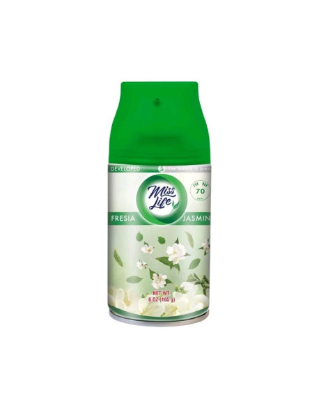 Miss Life Fresia & Jasmine náhradná náplň do elektrického osviežovača 250 ml