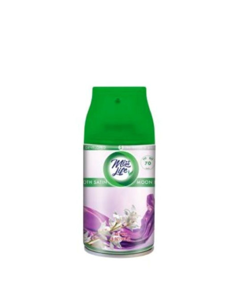 Miss Life Smooth Satin & Moon Lily náhradná náplň do elektrického osviežovača 250 ml