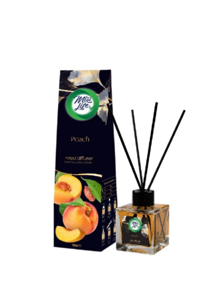 Miss Life Peach aroma difuzér 100 ml Miss Life Peach aroma difuzér 100 ml