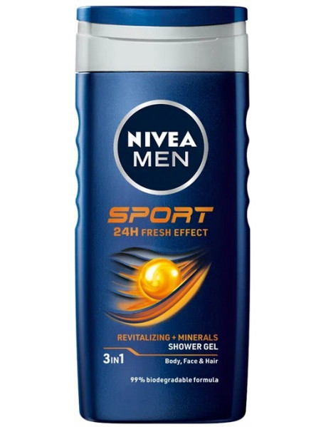 Nivea Men Sport sprchový gél 250 ml