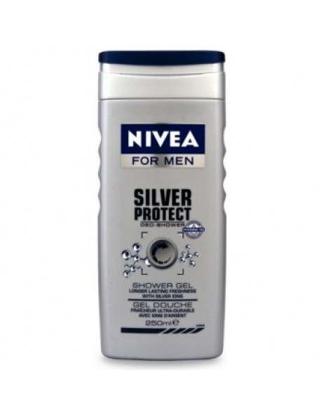 Nivea Men Silver Protect sprchový gél 250 ml