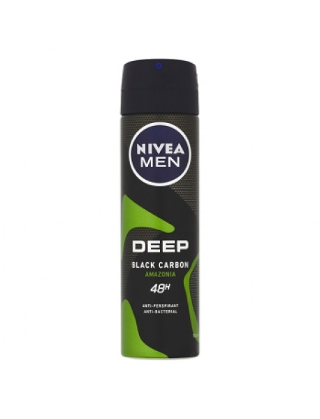 Nivea Men Deep Black Carbon Amazonia deospray 150 ml