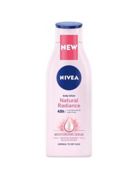 Nivea Natural Radiance telové mlieko 400 ml 