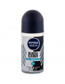 Nivea Men Black & White Invisible Fresh guľočkový deodorant 50 ml