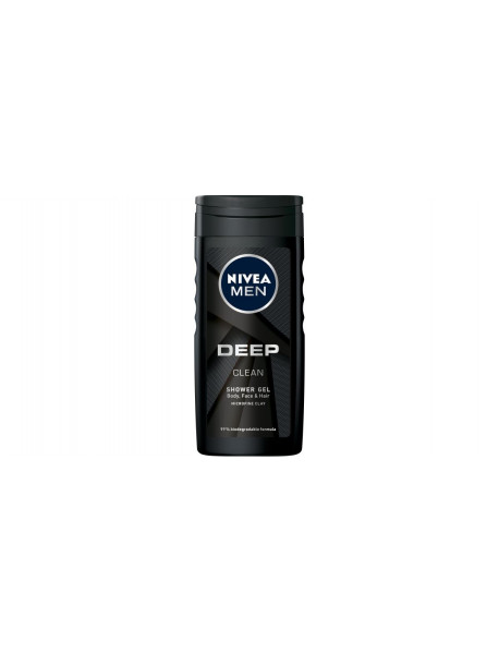 Nivea Men Deep Clean sprchový gél 250 ml
