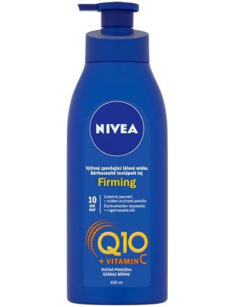 Nivea spevňujúce  telové mlieko Q 10 + Vitamin C pre suchú pokožku 250 ml