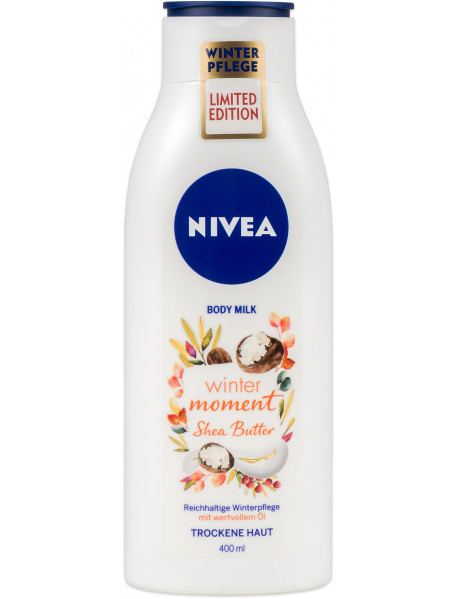 Nivea Winter Moment Shea Butter telové mlieko 400 ml 