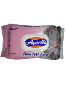 Aquella vlhčené utierky Baby ultra soft 120 ks