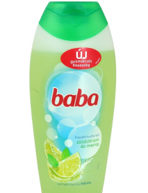 Baba sprchový gél zelený citón s mätou 400 ml