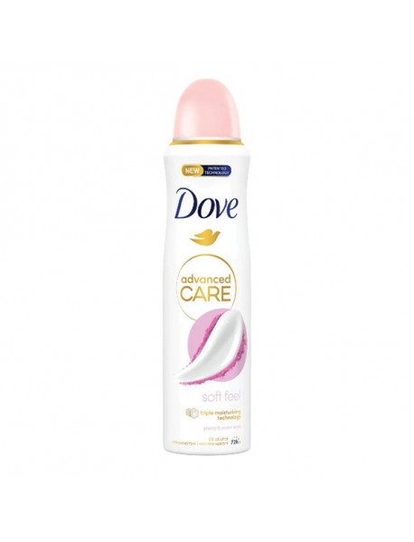 Dove Advanced Care Soft Feel deospray 150 ml