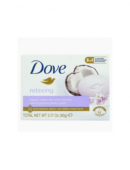 Dove toaletné mydlo Relaxing kokosové mlieko a jazmín 90 g