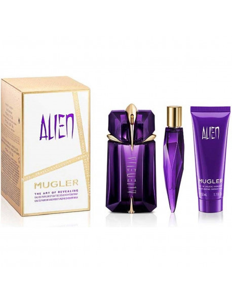 Thierry Mugler Alien SET: EDP 60 ml + EDP 10 ml + Telové mlieko 50 ml