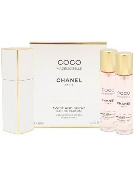 Chanel Coco Mademoiselle 3x20 ml EDP s rozprašovačom WOMAN