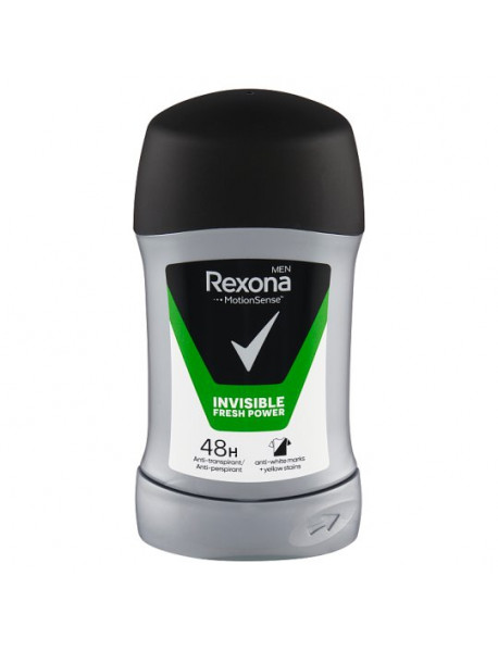Rexona Men Invisible Fresh Power tuhý deodorant 50 ml 
