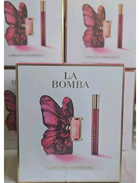 Carolina Herrera La Bomba dámsky darčekový set 80 ml edp +10 ml edp Travel