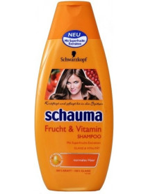 Schauma Super ovocie & Vitamín šampón na normálne vlasy 400 ml