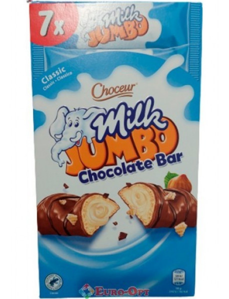 Choceur Milch Jumbo mliečne tyčinky Classic 150 g Choceur Milch Jumbo mliečne tyčinky Classic 150 g