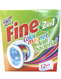 Well Done Fine Color Magnet Antibacterial 12ks